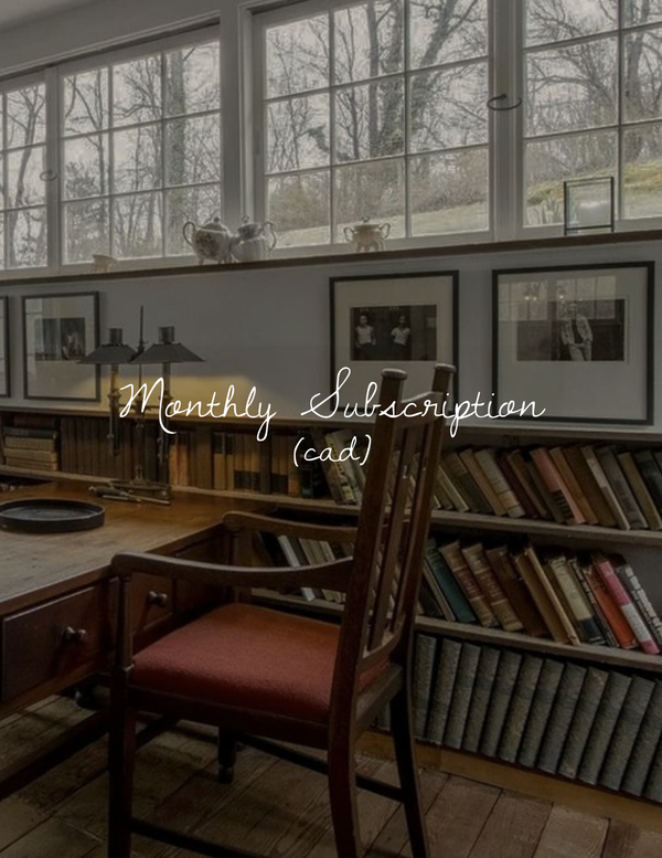 Monthly Subscription (CAD)